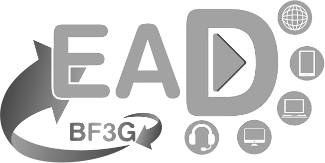 Logo BF3G EAD - preto e branco